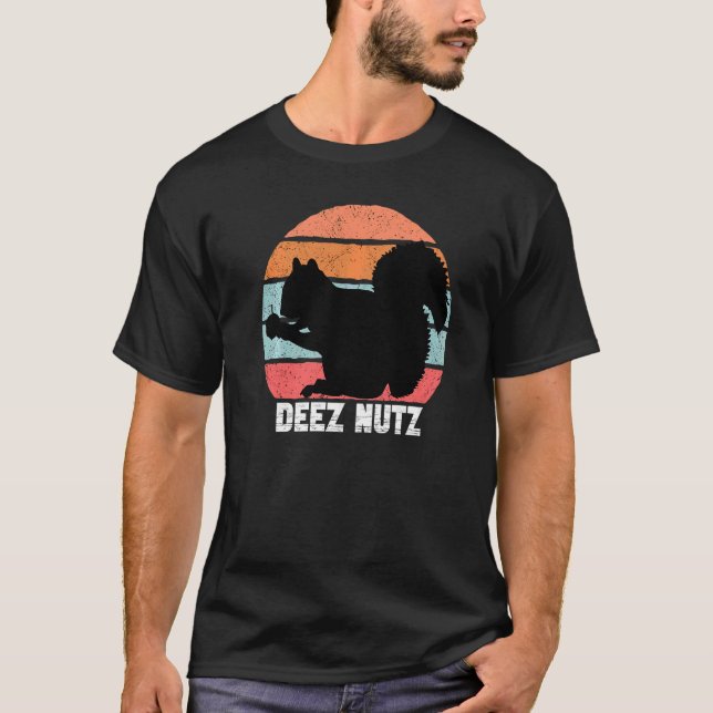 Deez Nutz Christmas Gopher Sprichwort Dees Nutz Ug T-Shirt (Vorderseite)