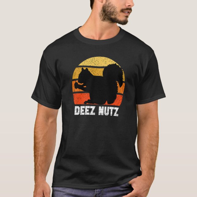 Deez Nutz Christmas Gopher Sprichwort Dees Nutz Ug T-Shirt (Vorderseite)