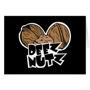 Deez Nutz lustige Illustration