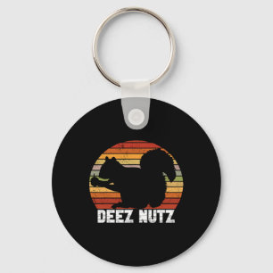 Deez Nutz Nutcracker Squirrel Gopher Chipmunk Dees Schlüsselanhänger