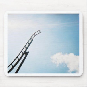 Defekte Achterbahn Mousepad