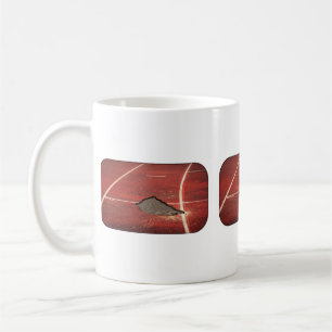 Defekte Bahn Tasse
