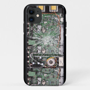 Defekte Glasleiterplatte Case-Mate iPhone Hülle