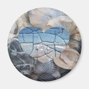 Defekte Muscheln Magnet