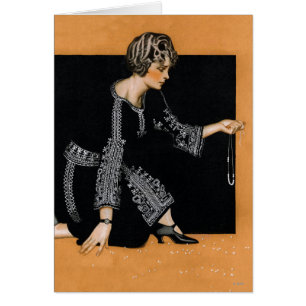 Defekte Perlen-Halskette