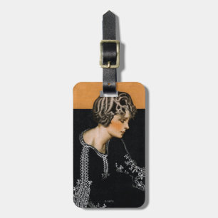 Defekte Perlen-Halskette Gepäckanhänger