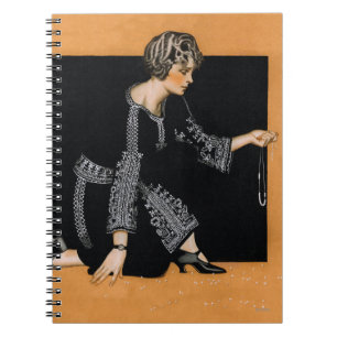 Defekte Perlen-Halskette Notizblock