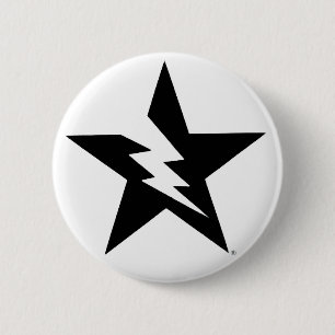 defekter Sternknopf Button