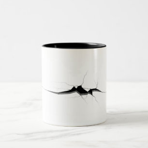 Defekter Tassen-Effekt Zweifarbige Tasse