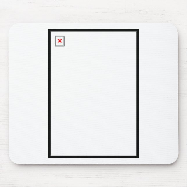 Defektes Bild Mousepad (Vorne)