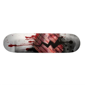 Defektes Herz Skateboard