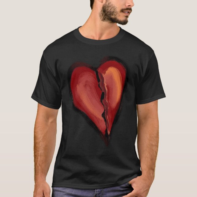 Defektes Herz T-Shirt (Vorderseite)