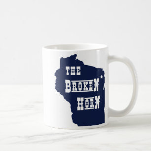 defektes Horn-Tassenblau Tasse