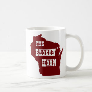 defektes Horn-Tassenrot Kaffeetasse