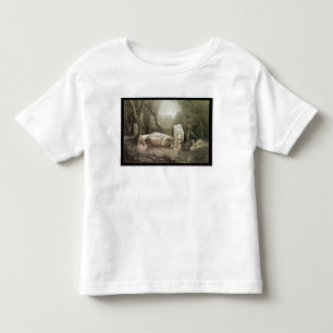 Defektes Mayaidol bei Copan, Guatemala Kleinkind T-shirt