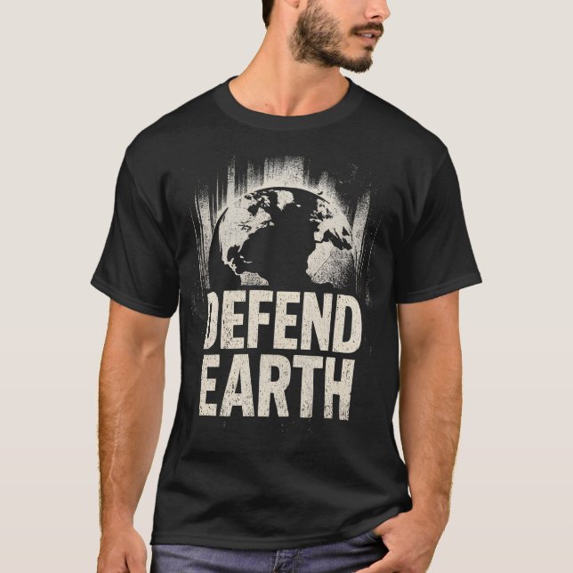 Defend Earth T-Shirt (Vorderseite)