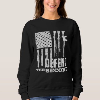 Defend The 2nd Amendment Pro Gun Apparel Sweatshirt