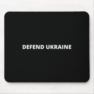 Defendiere die Ukraine Mousepad