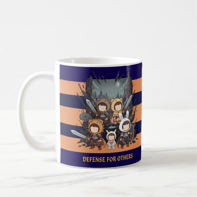 Defense for Others - Little Guardians Kaffeetasse (Links)