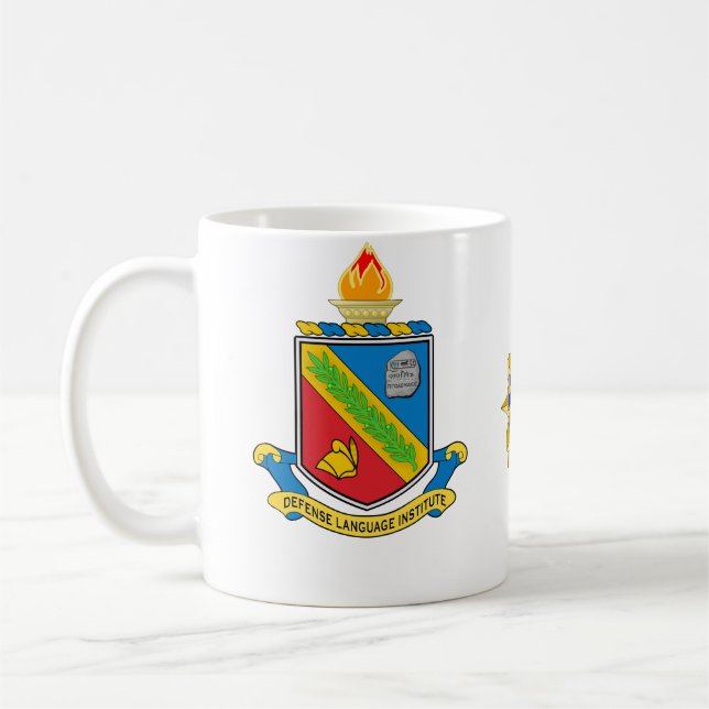 Defense Language Institute - Veteran ASA Vietnam Kaffeetasse (Links)