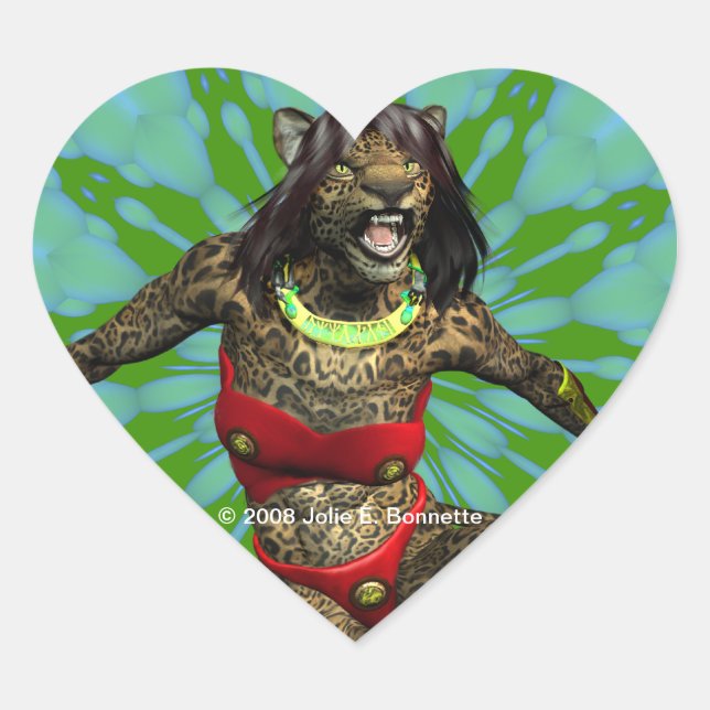Defiance Heart Sticker (Vorderseite)