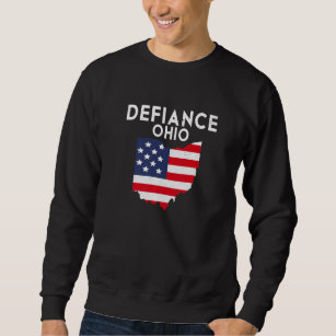 Defiance Ohio USA Staat America Travel Ohioan Sweatshirt