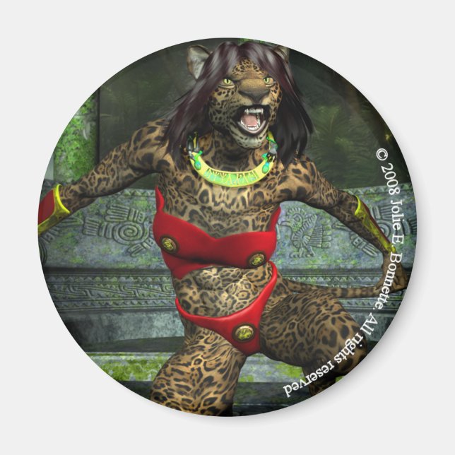 Defiance Round Magnet (Vorne)