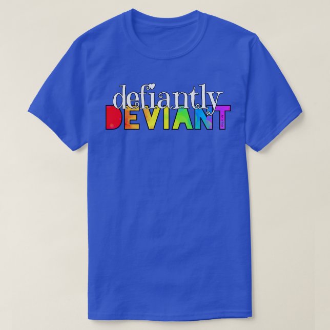 Defiant Deviant T-Shirt (Design vorne)