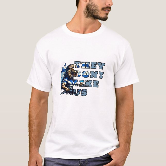 Defiant Lion - Stärke Israels T-Shirt (Vorderseite)