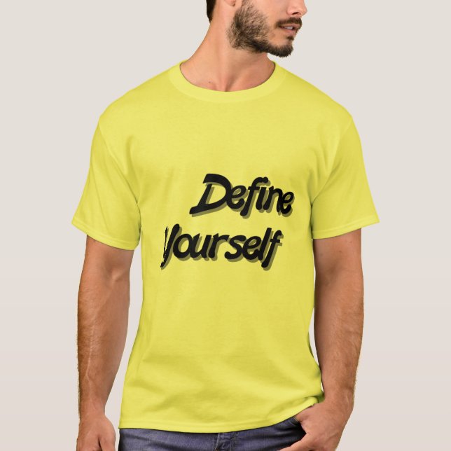 DefineYourself T-Shirt (Vorderseite)