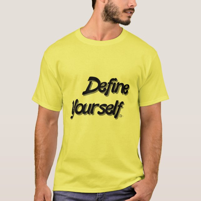 DefineYourself T-Shirt (Vorderseite)
