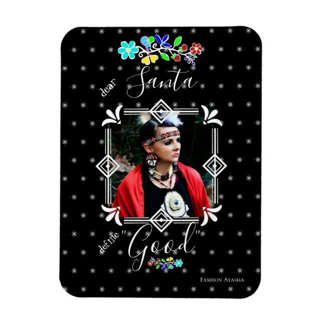 Definieren Sie einen guten Weihnachtsurlaub im Wei Magnet (Vertikal)