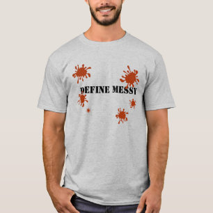 Definieren von Messy GRILLEN Stains T - Shirt