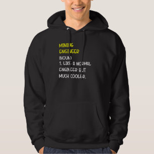Definition Bergbauingenieur Hoodie