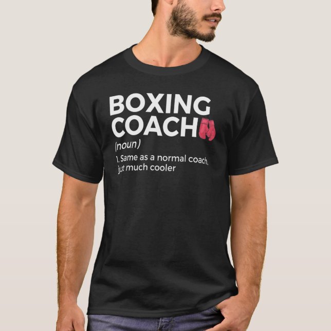 Definition Box-Trainer T-Shirt (Vorderseite)