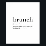 Definition Brunch Poster<br><div class="desc">Definition Brunch</div>