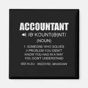 Definition Buchhalter lustig CPA-Geschenk Besteuer Magnet