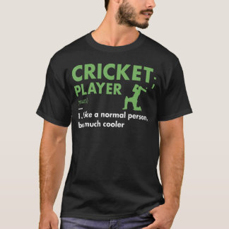 Definition-Cricket für Sport-Player_1 T-Shirt