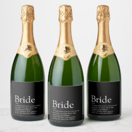 Definition der Braut, Brautparty, Hochzeit