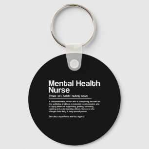 Definition der psychischen Krankenversorgung Schlüsselanhänger