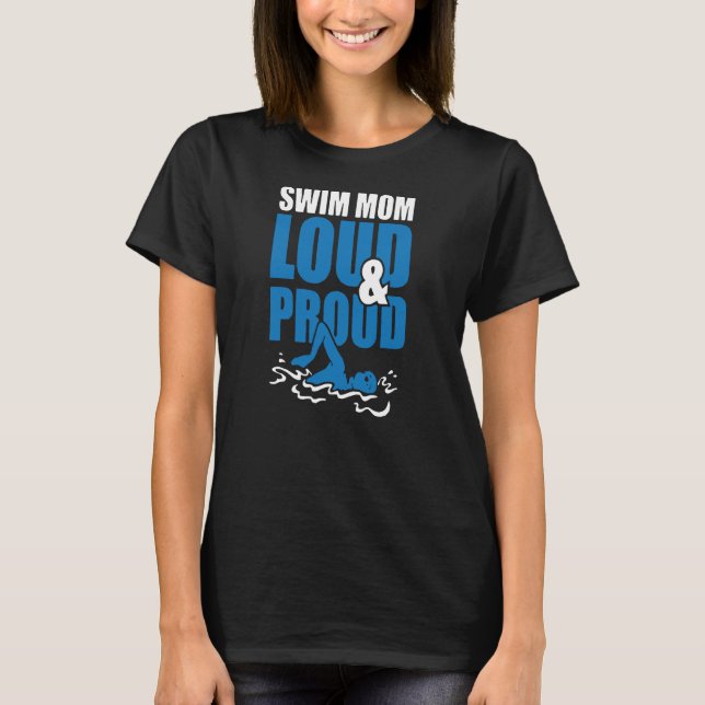 Definition der Swim-Mama T-Shirt (Vorderseite)