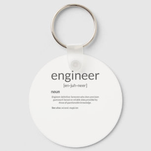 Definition der Uni eines Gift Engineers Schlüsselanhänger