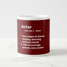 Definition des Akteurs Jumbo-Tasse