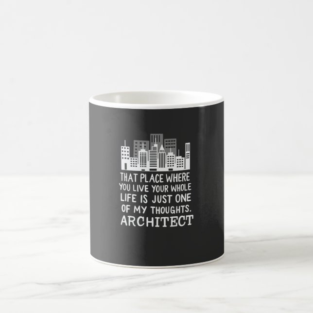 Definition des Architekten Kaffeetasse (Mittel)