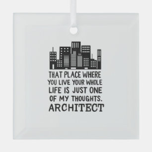 Definition des Architekten Ornament Aus Glas