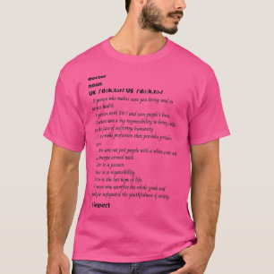 Definition des Arztes T-Shirt