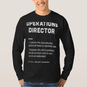 Definition des Begriffs "Betriebsleiter" T-Shirt