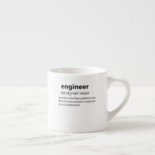 Definition des Begriffs "Funny Dictionary" Espressotasse