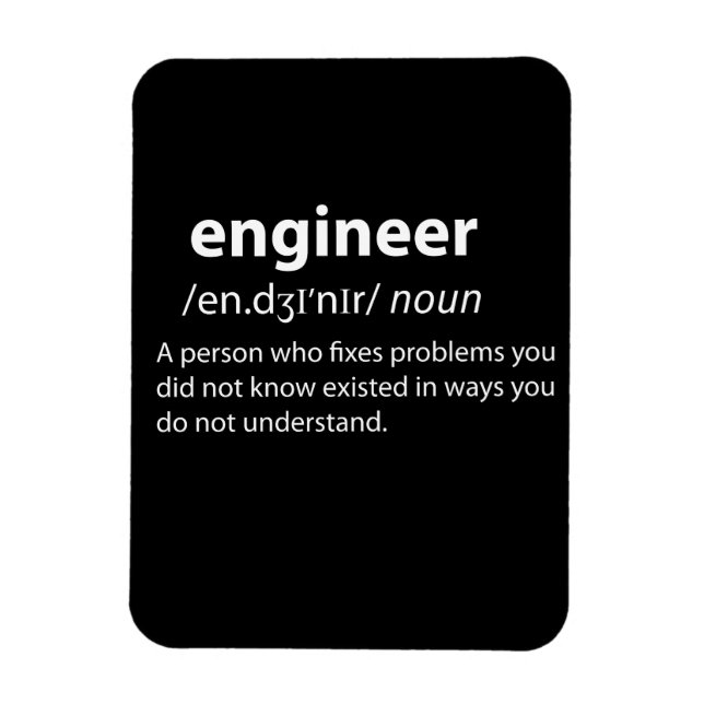 Definition des Begriffs "Funny Dictionary" Magnet (Vertikal)