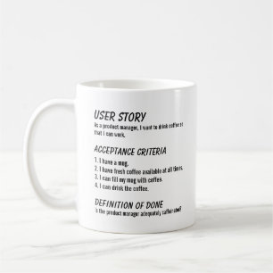 Definition des Begriffs "Software Engineer" Kaffeetasse